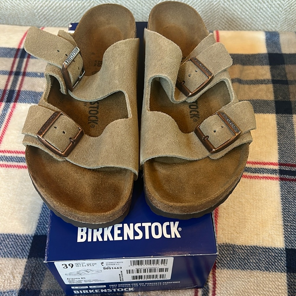 Arizona  taupe Birkenstock size 39